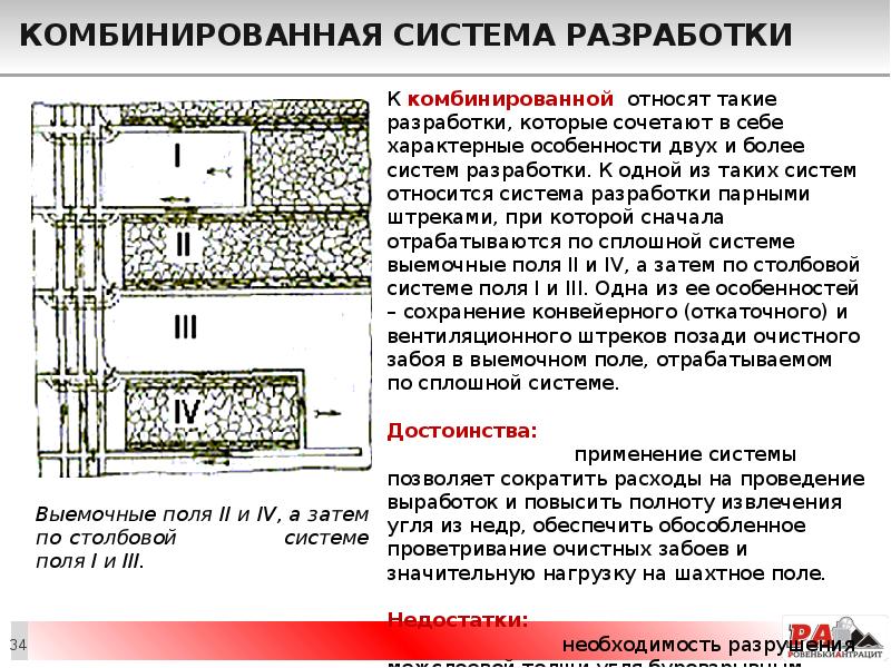 Комбинированная система разработки