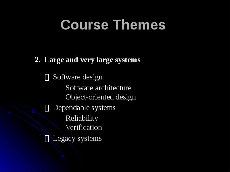 Course Themes Course Themes