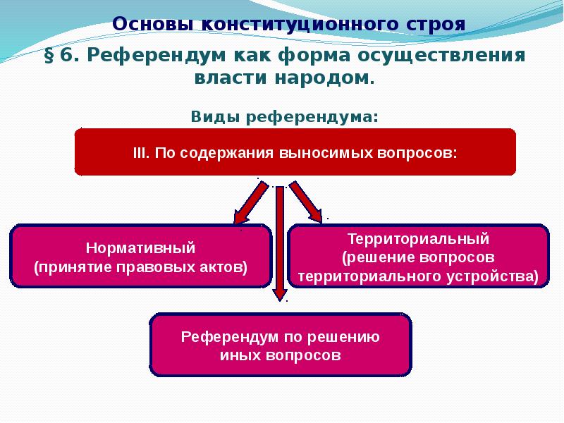 Конституционное производство план