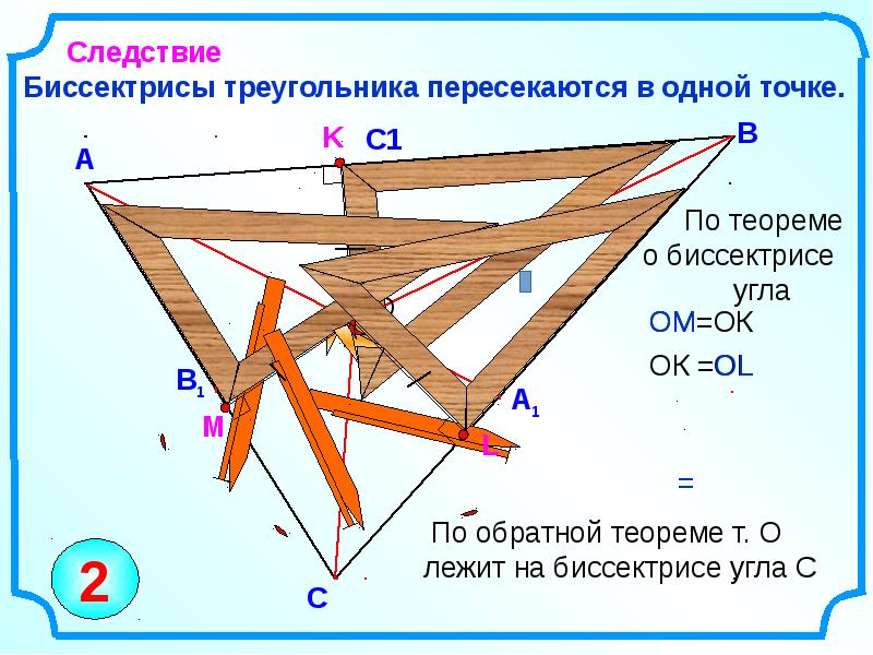 Замечательные точки треугольника презентация геометрия 8 класс