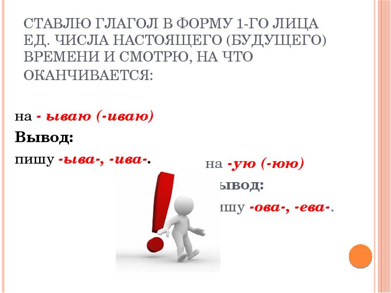 Поставив глагол. Форма 1 лица настоящего и будущего времени. Ставить форма глагола. Ываю иваю в глаголах.