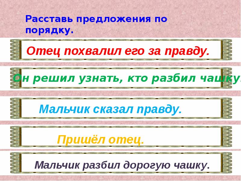 Последовательность абзацев 2 класс школа 21 века презентация