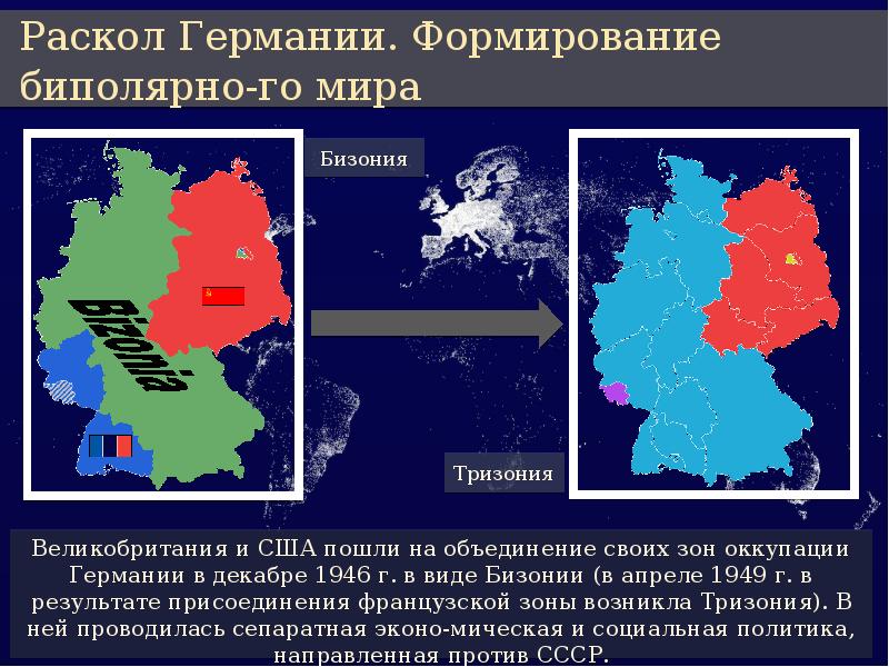 Биполярный мир карта