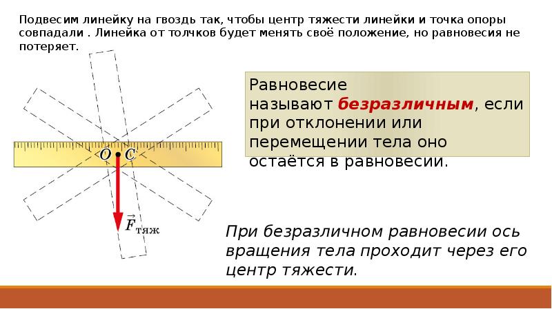 Презентация на тему центр тяжести тела