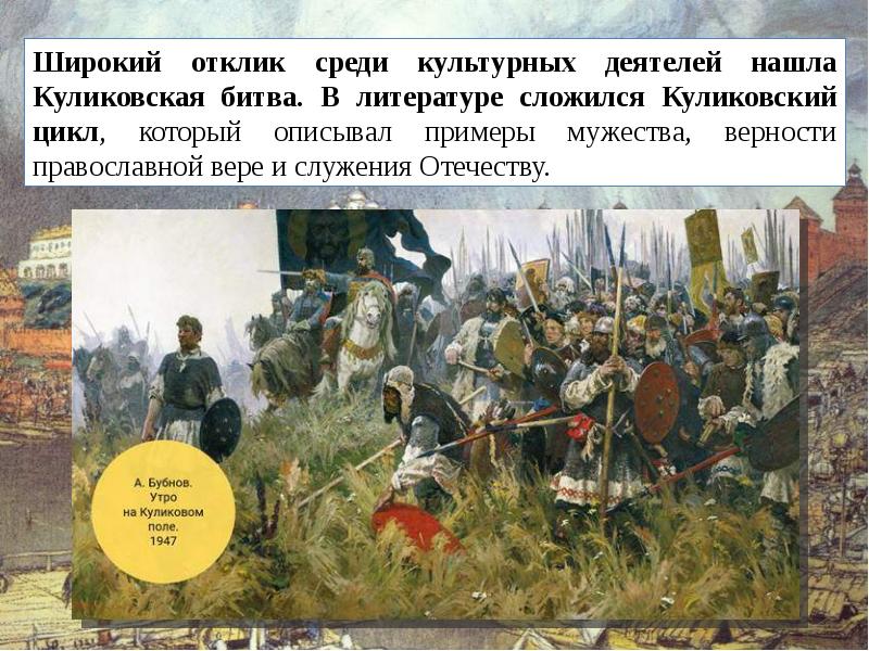 Формирование культурного пространства единого российского государства презентация 6 класс торкунов