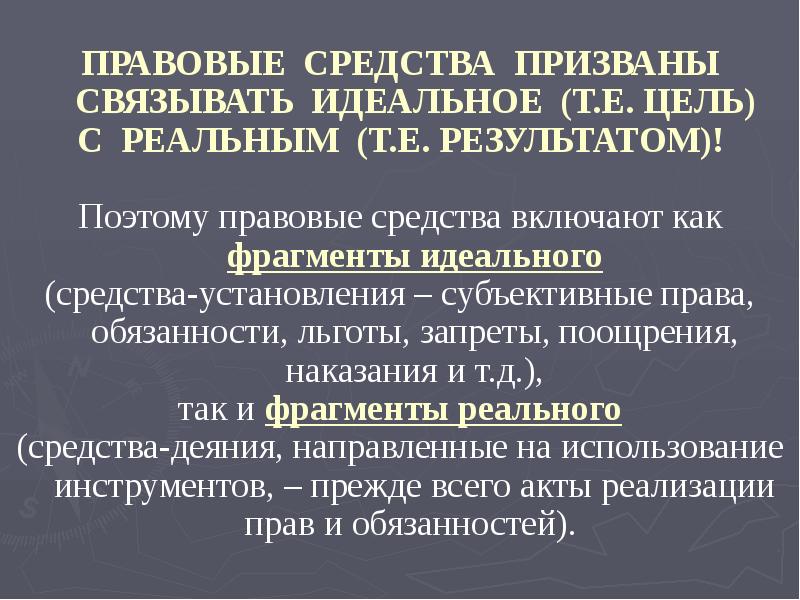 Реферат: Место и роль права в механизме социального регулирования