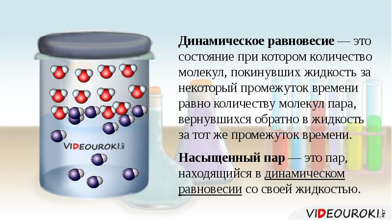 Насыщенный пар презентация по физике 10 класс