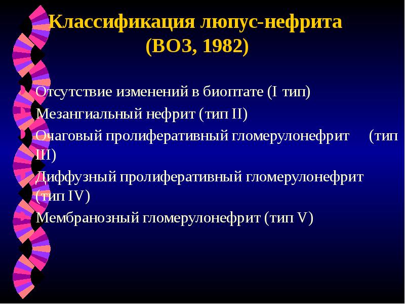 Люпус нефрит презентация