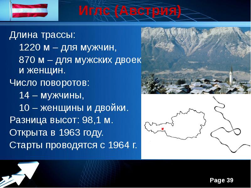 Разница высот 7. Иглс Австрия. Протяженность Австрии в км. Длина Австрии с севера на Юг.