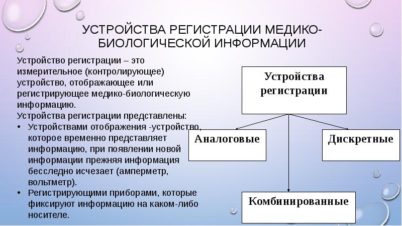 Датчики медико-биологической информации