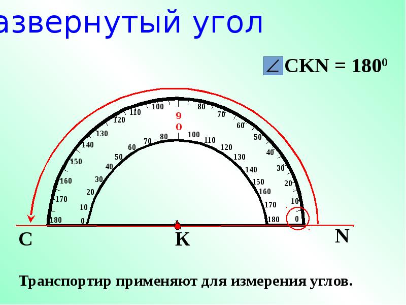 задачи на измерение углов'' 5 класс