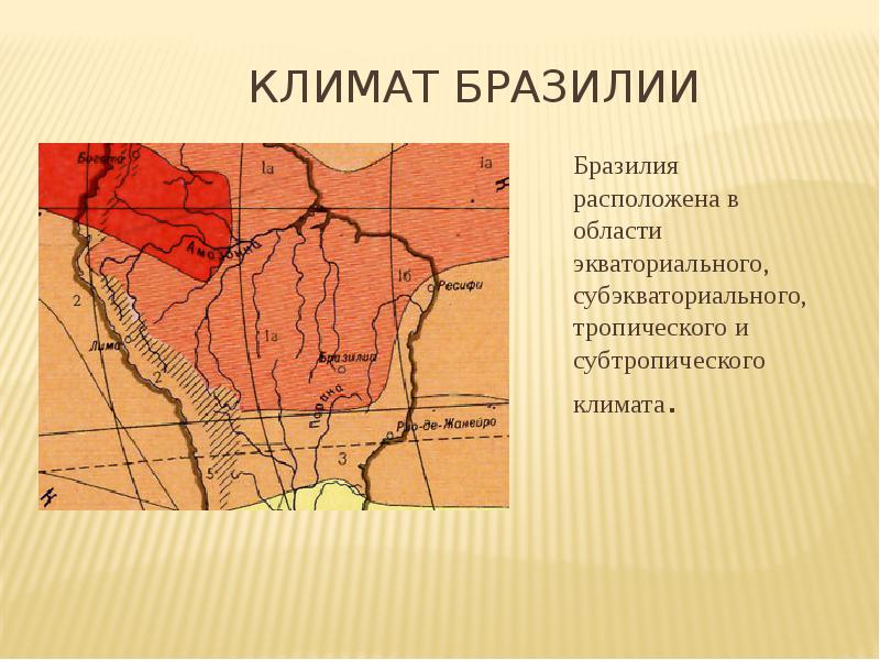 Бразилия презентация по географии 8 класс