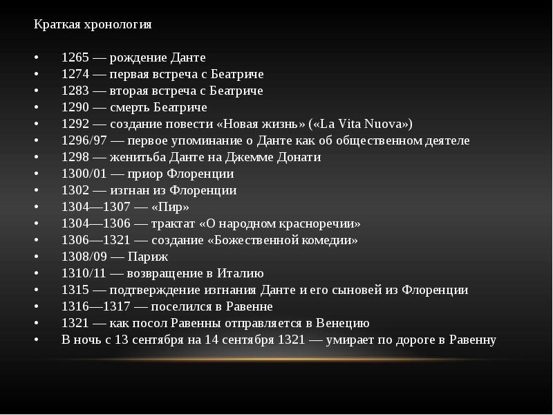 Хронология демонов. Библиотека имени Данте Алигьери. Данте Алигьери (1265 – 1-321). Данте биография. Библиотека №183 имени Данте Алигьери.