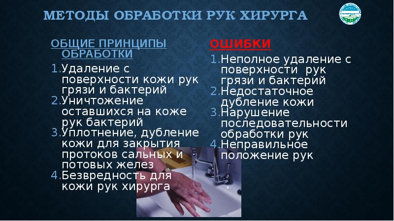 Асептика презентация общая хирургия