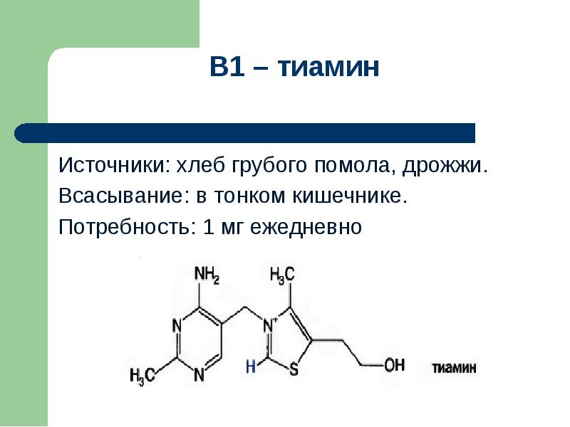 Витамины группы б презентация биохимия