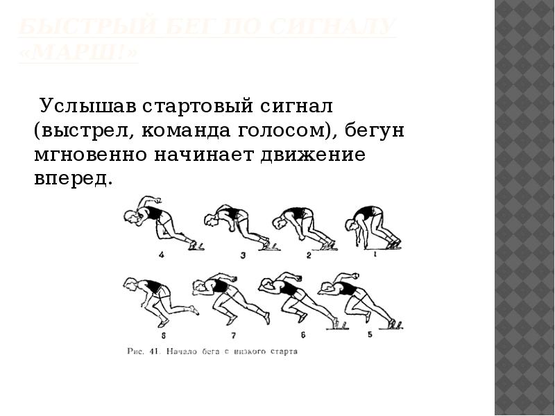 План конспект урока легкая атлетика бег на короткие дистанции