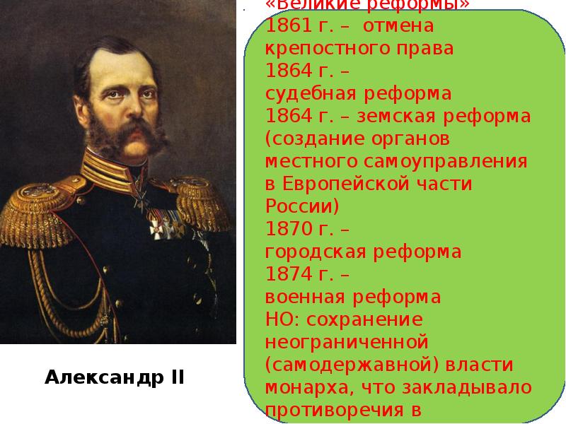 Отмена крепостного права александр 2 презентация