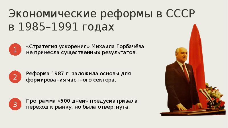 Презентация на тему социально экономическое развитие ссср в 1985 1991 гг