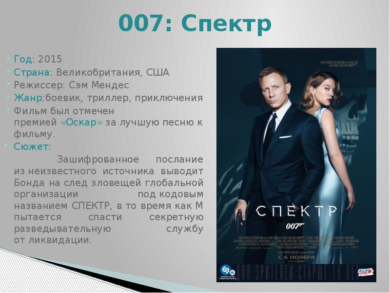 Спектр лета. Сообщение о актере. 007 Хронология с Крейгом. Спектр Крейг презентация. 007 Спектр песенки.