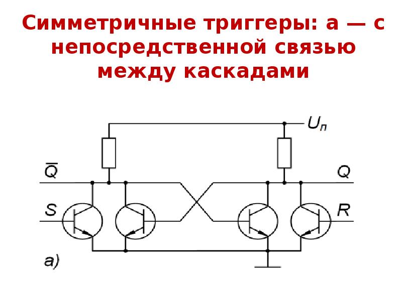 Схема симметричного триггера