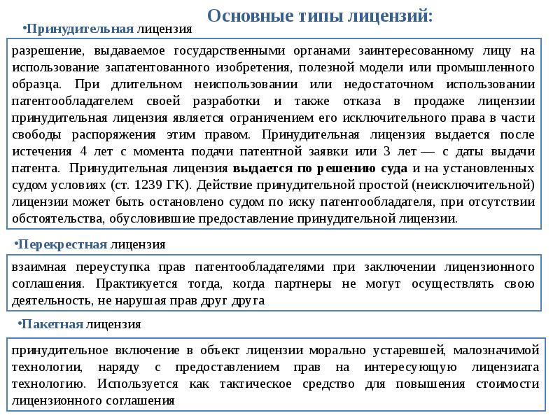 Принудительная лицензия на изобретение полезную модель или промышленный образец