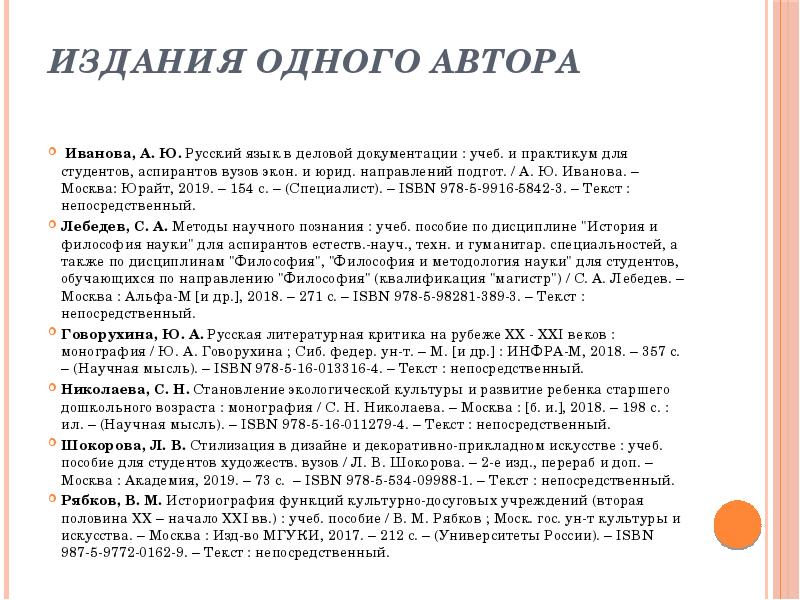 Издания одного автора   Иванова, А. Ю. Русский язык в