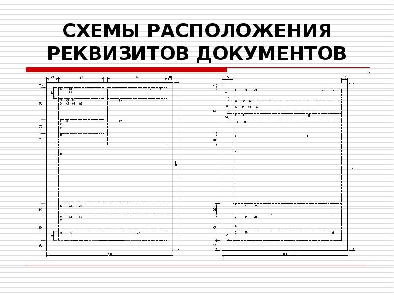 Гост схема расположения