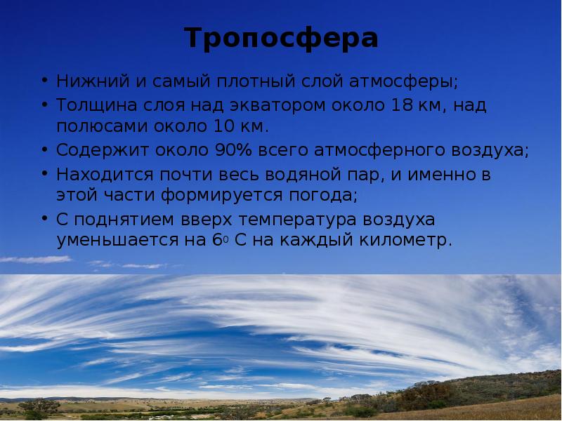 Нужна ли земле атмосфера презентация викторина