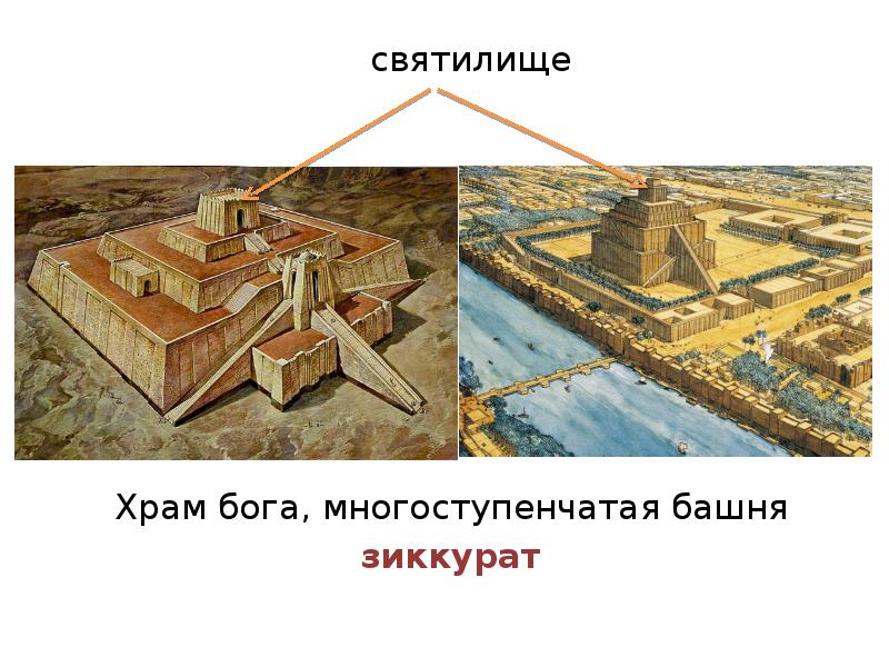 Древняя Месопотамия зиккураты