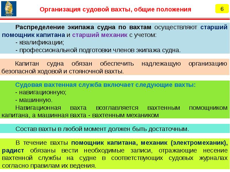 Расписание по заведованию на судне образец