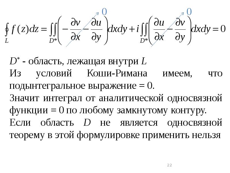 Теорема коши презентация