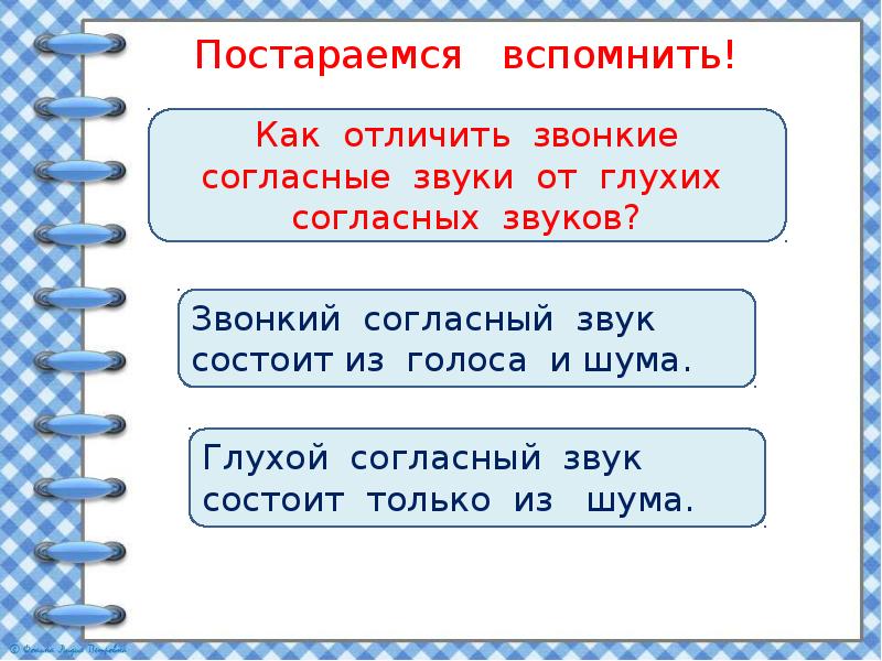 Русский язык 2 класс перспектива уроки. Как отличить звонкие звуки от глухих. Как отличить глухую согласную от звонкой. Звонкие и глухие согласные звуки. Как отличить звонкие согласные от глухих.
