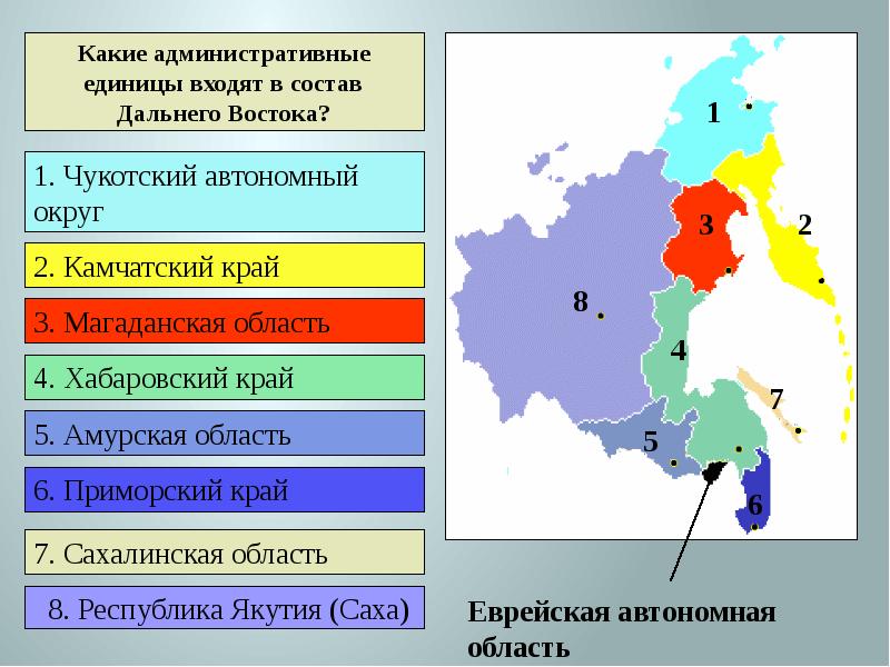 Характеристика дальневосточного района по плану 9 класс география