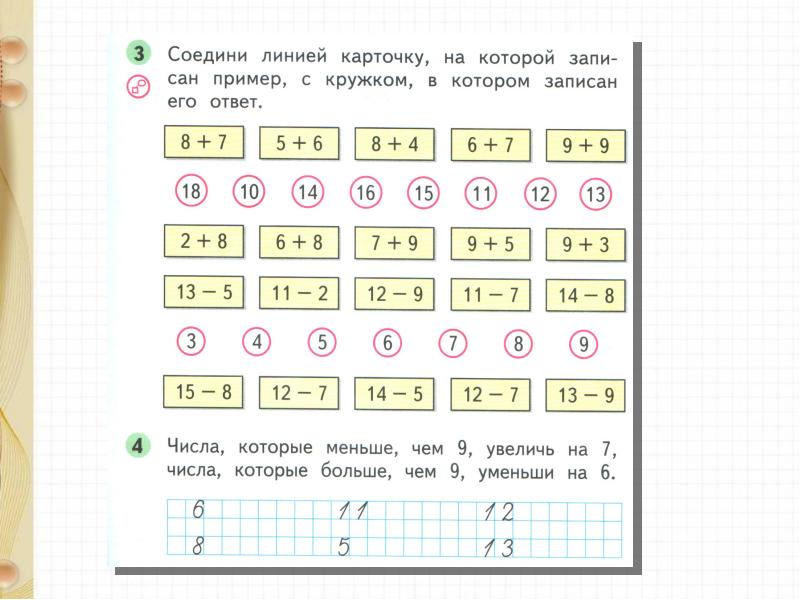 Закрепление и обобщение знаний по теме табличное сложение и вычитание презентация