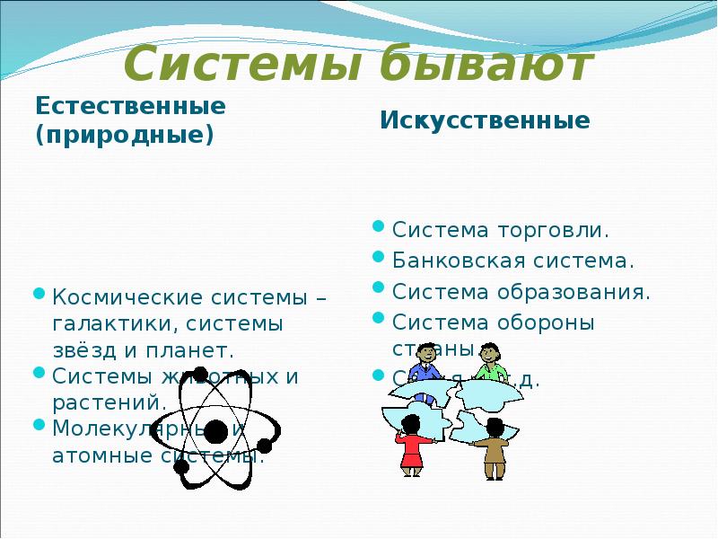 Искусственные системы это