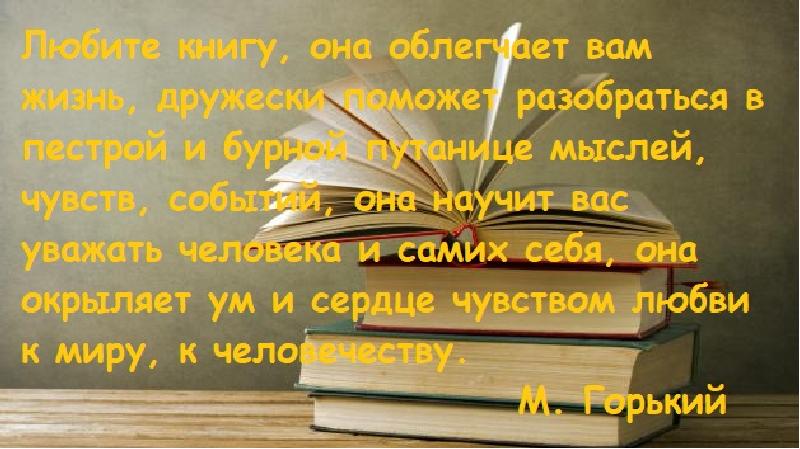 Любимые книги презентация