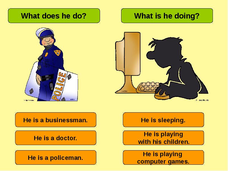 A doctor is someone…………helps sick people. My father is a doctor. He is или he's. Police do does. I want to be a doctor 4 класс.