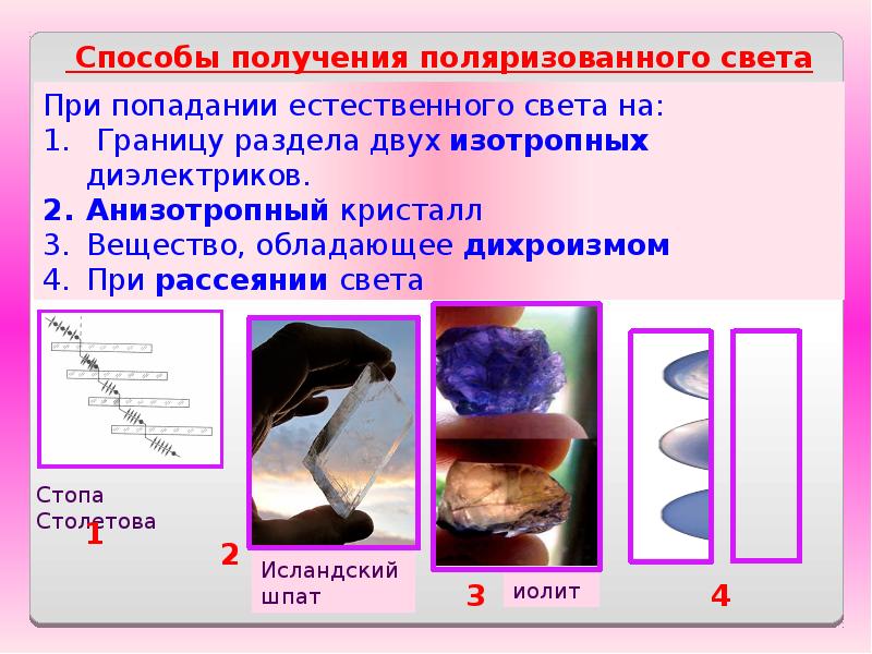 Презентация по оптике 8 класс