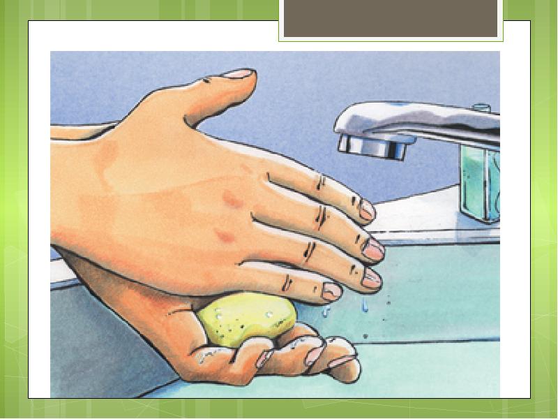 Через час чисто вымытый переодетый. Мытье рук с мылом. Мытье рук для презентации. Мытье рук с мылом рисунок. Мытье рук для детей.