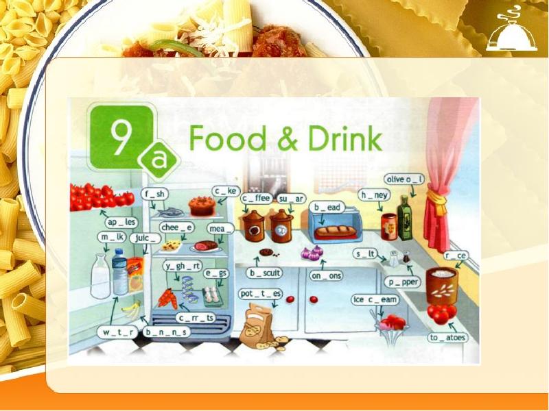 Food and drink презентация