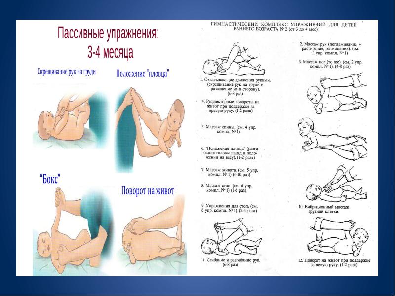 Детский массаж презентация