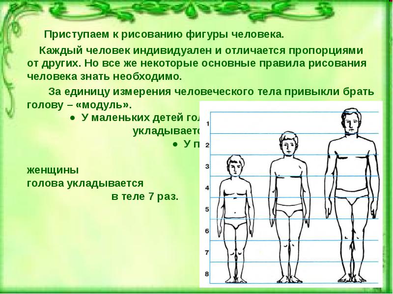 Измерение фигуры презентация