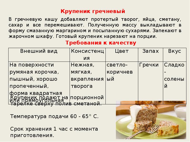 Органолептические показатели салата оливье