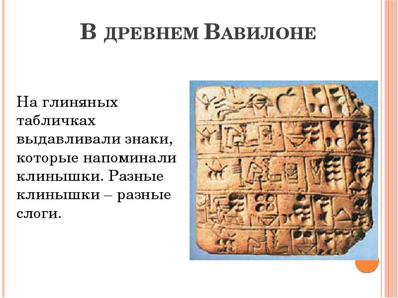 Презентация письмо на глиняной дощечке презентация 1 класс технология