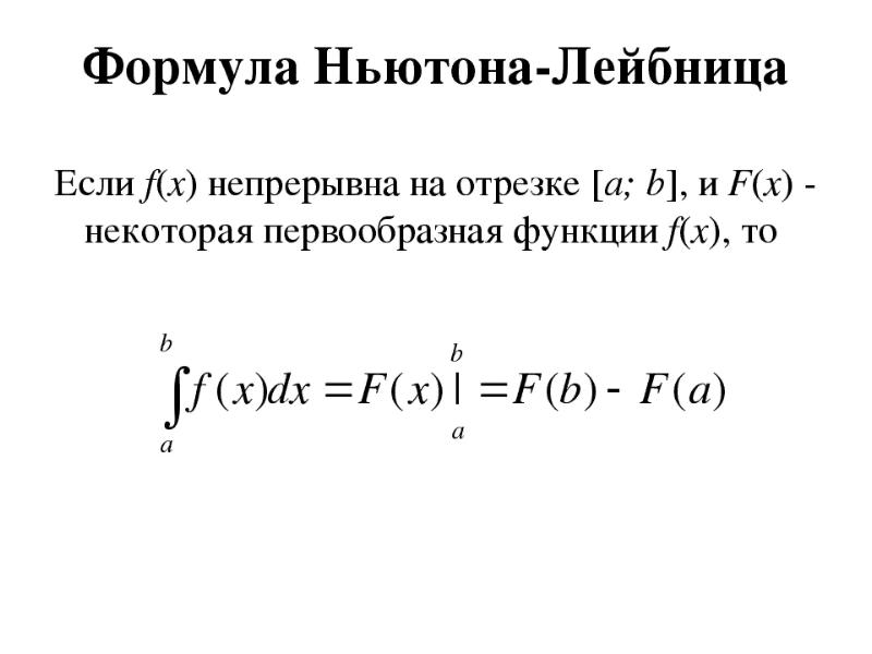 Формула ньютона лейбница для определенного интеграла. Формула Ньютона Лейбница интеграл. Определённый интеграл формула Ньютона-Лейбница. Формула Ньютона-Лейбница вычисления определенного интеграла. Формула Ньютона Лейбница теорема.