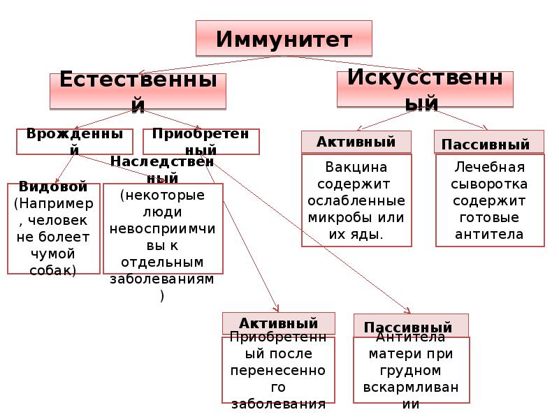 Естественный приобретенный