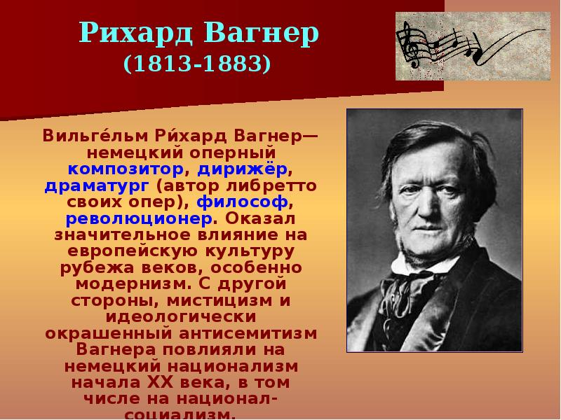 Вагнер николай биография презентация