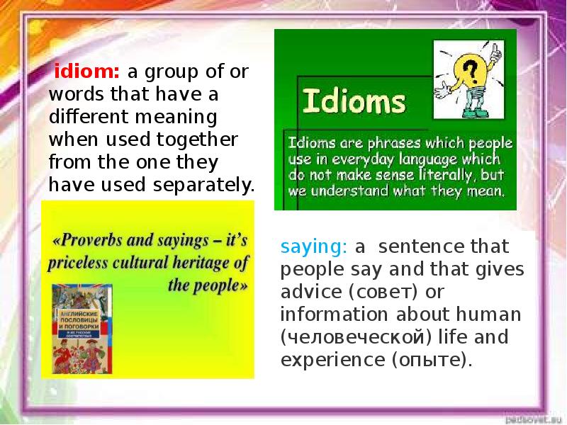 Having said that meaning. Идиомы в английском языке презентация. Идиома having said that. Idioms поговорки. Идиомы и поговорки о еде на английском.