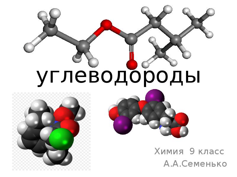 Углеводороды элементы