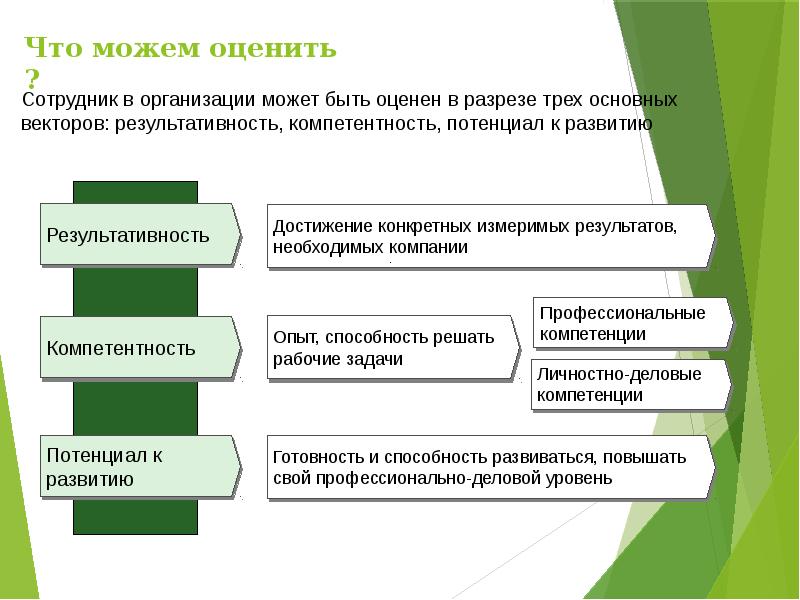 Задают направления движения а конкретные измеримые проекты оцениваются с точки зрения их вклада